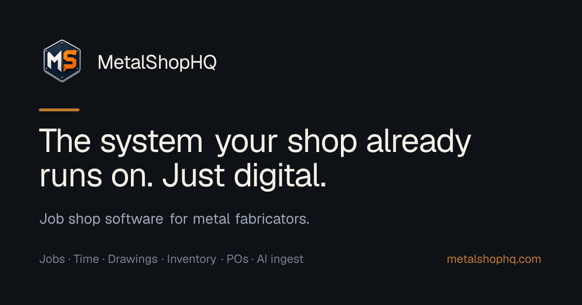 Contact | MetalShopHQ
